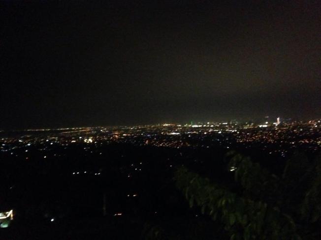 overlooking Manila